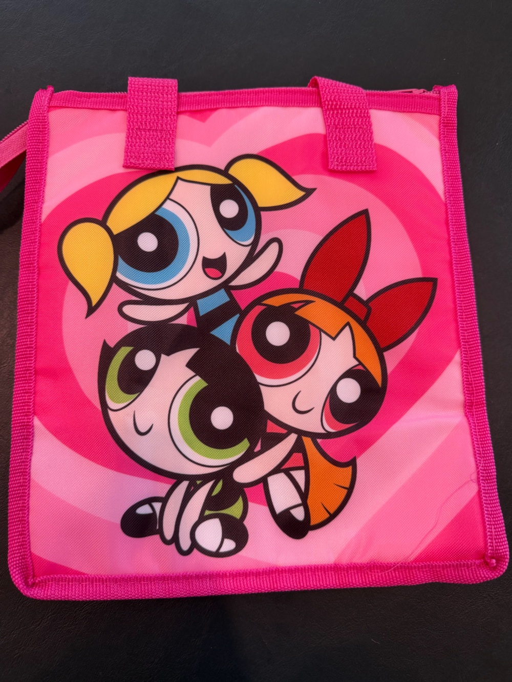 Powerpuff Girls Pink Character Tote Bag